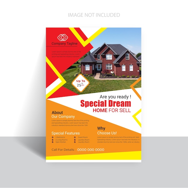 Real Estate Business Flyer Template Design