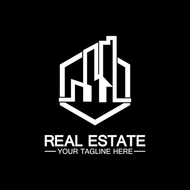 Real Estate Business Logo vector illustration design