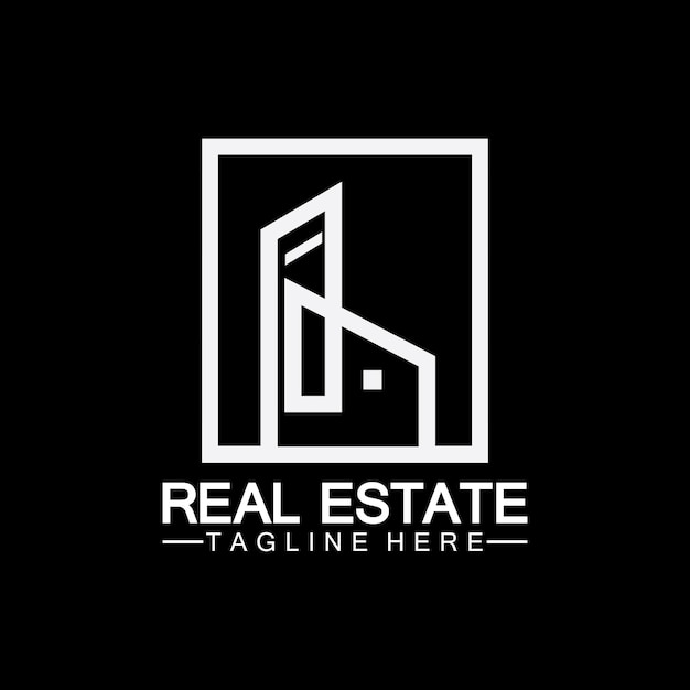 Real Estate Business Logo vector illustration design