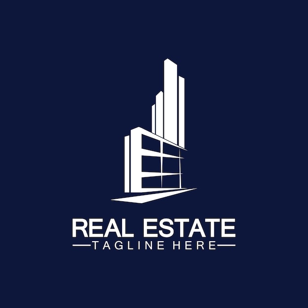 Real Estate Business Logo vector illustration design