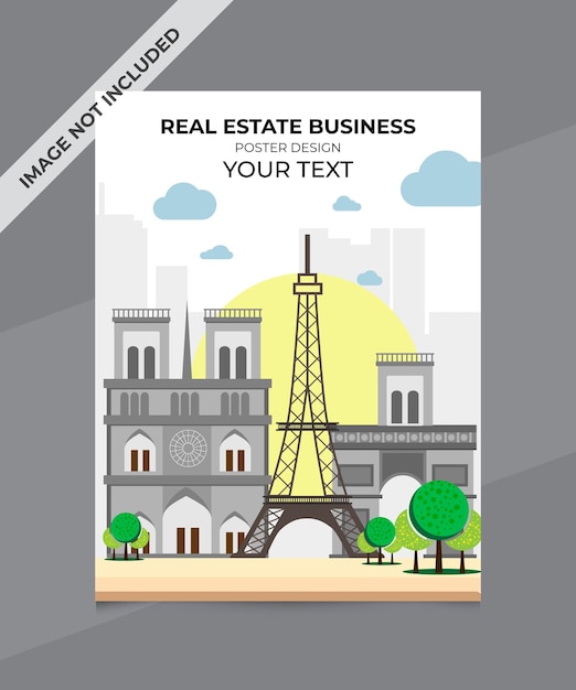 Real Estate Business Poster Design