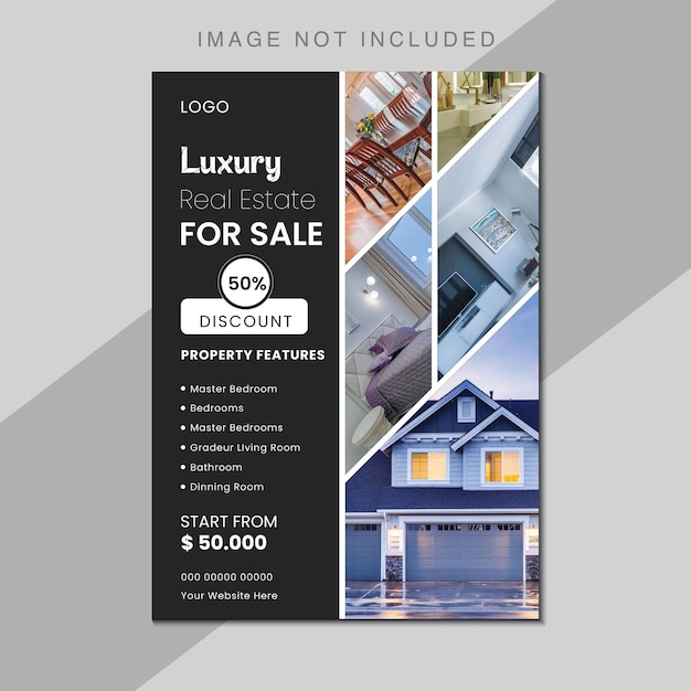 Real Estate Flyer Template Explore Prime Real Estate Opportunities