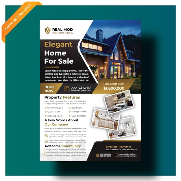 Real Estate Flyer Template