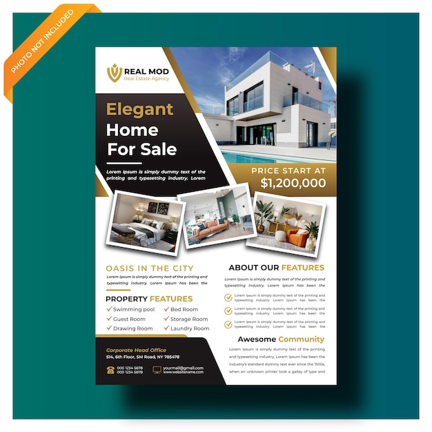 Real Estate Flyer Template