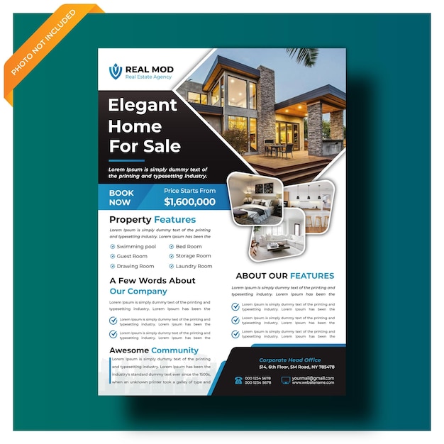 Real Estate Flyer Template