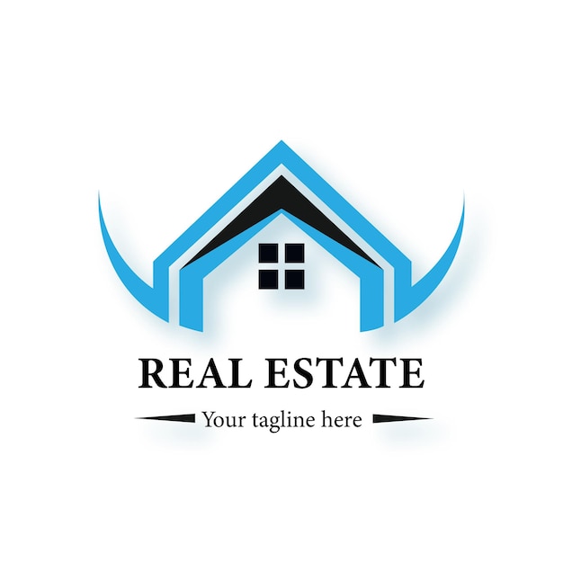 Real estate home business logo design Template