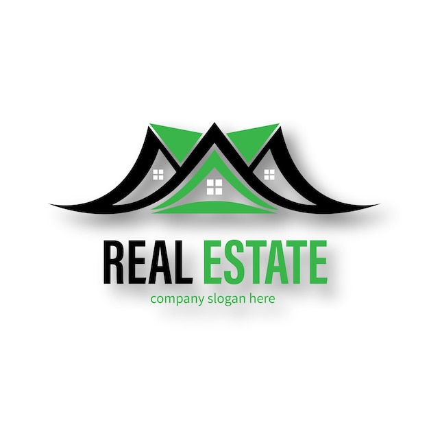 Real estate home business logo design Template