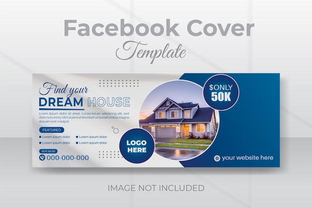 Real estate house for sale social media cover