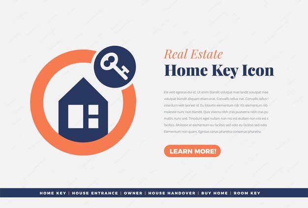 Vector real estate icon or home property and housing building icon design