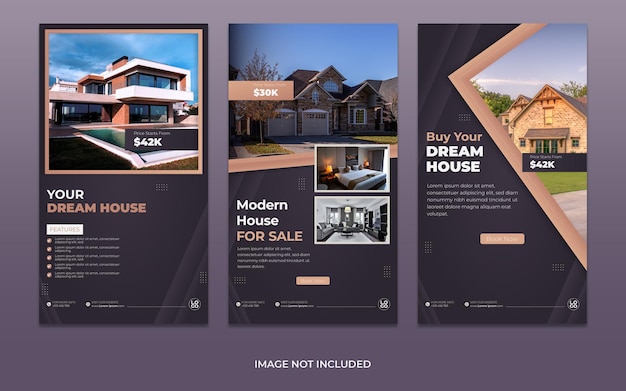 real estate Instagram story template