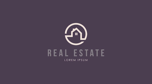 Real Estate Logo Design Concept Vector. Modern Building Logo Template