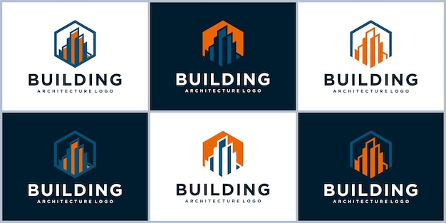 Real Estate Logo Design Inspiration Luxury building logo Construction building structure logo design