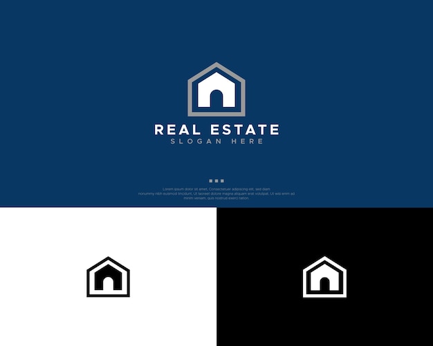 Real Estate Logo Design Template