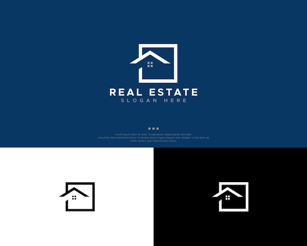 Real Estate Logo Design Template