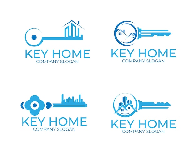 Real estate logo design template