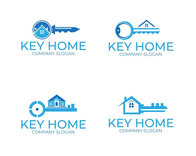 Real estate logo design template