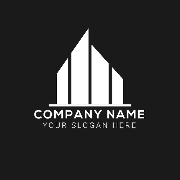 Real estate logo design