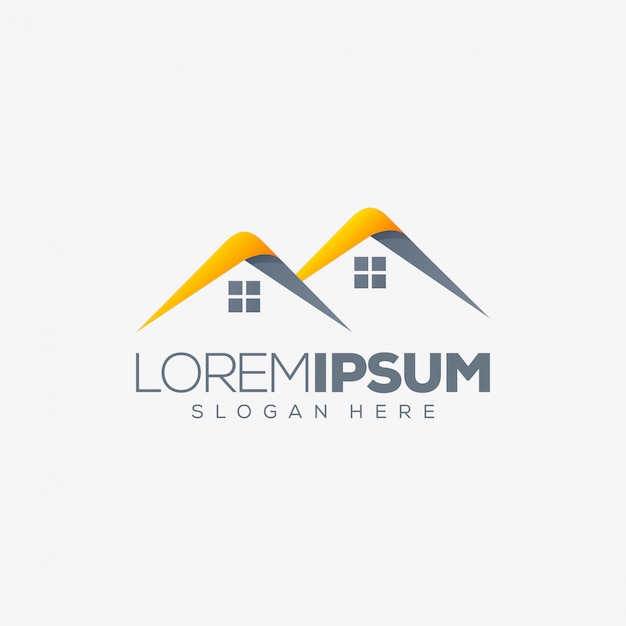 Real estate logo design