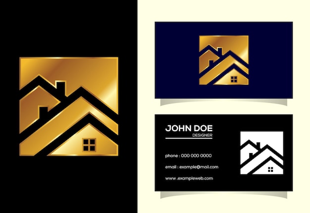 Real estate logo, House logo, Home logo sign symbol