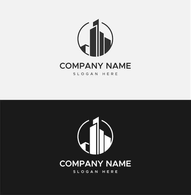 real estate logo icon vector design