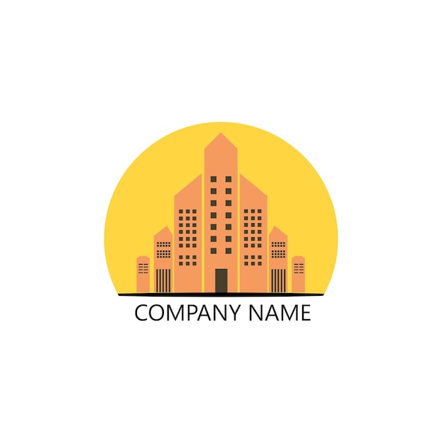 Real estate logo mascot