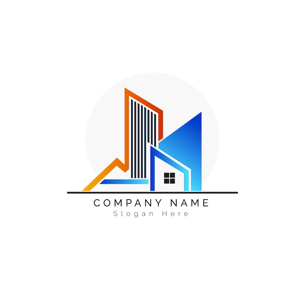 Real Estate Logo Minimal Design Template