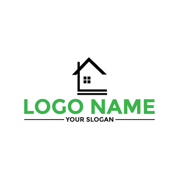 Real Estate Logo template design