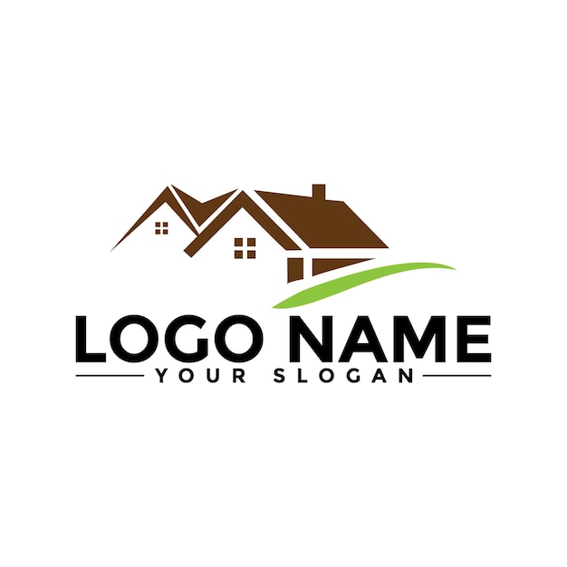 Real Estate Logo template design