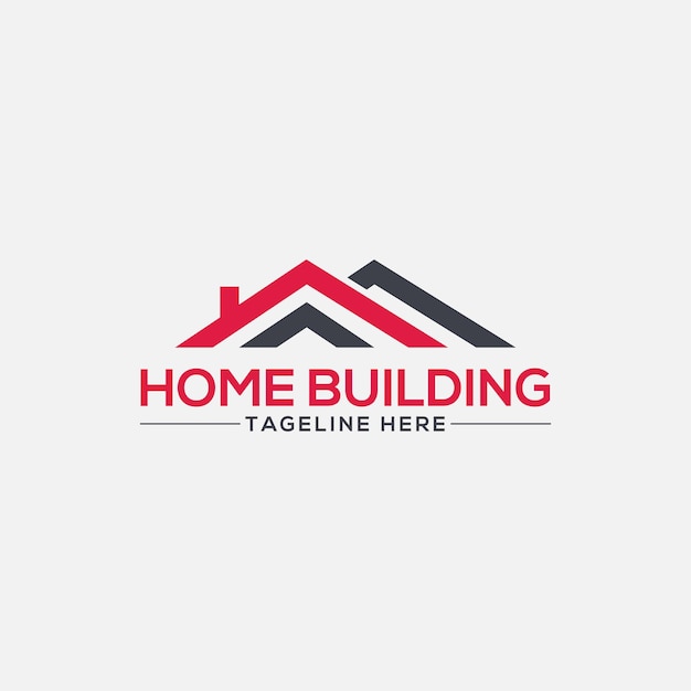 Real estate logo template vector