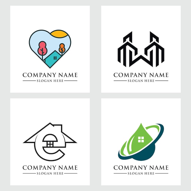 Real Estate Logo Template