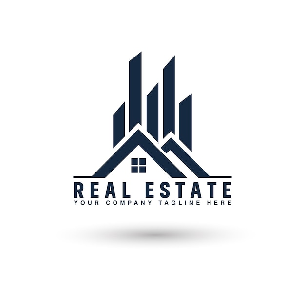 Real estate logo template