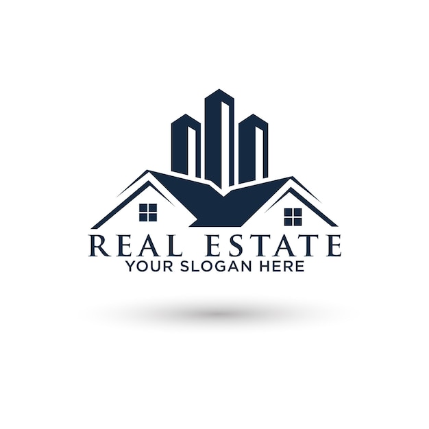 Real estate logo template