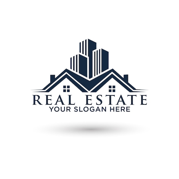 Real estate logo template