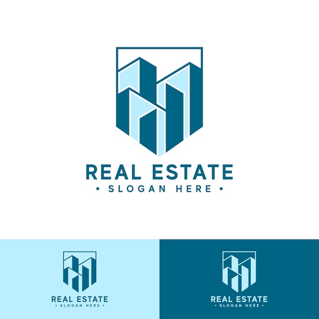 Real Estate Modern logo template