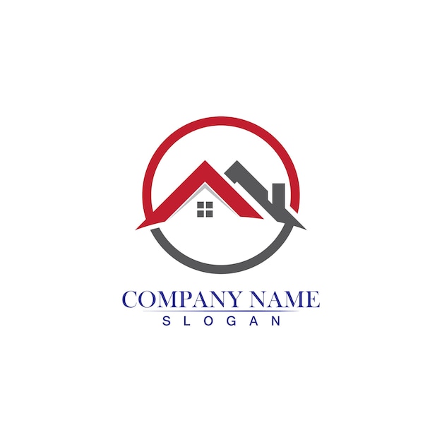 Real Estate , Property and Construction logo design icon