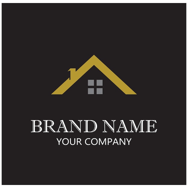 Real Estate Property and Construction Logo design