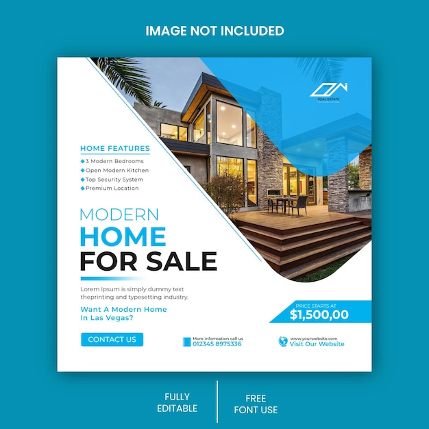 Real Estate Social Media Template