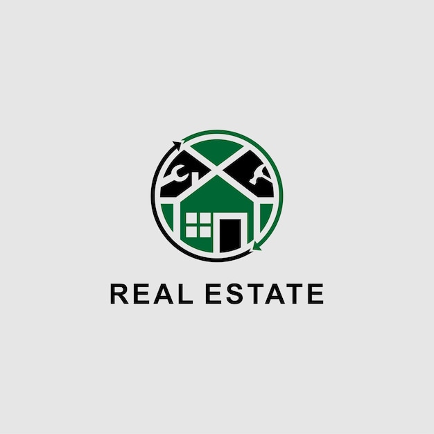 Real Estate Vector Logo Design