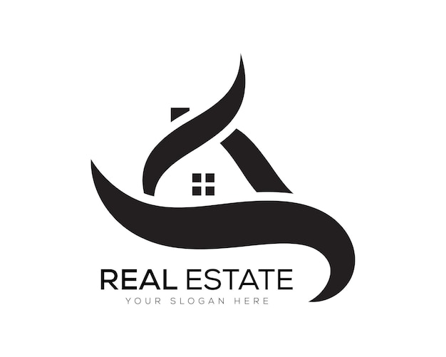 Real estate vector template design