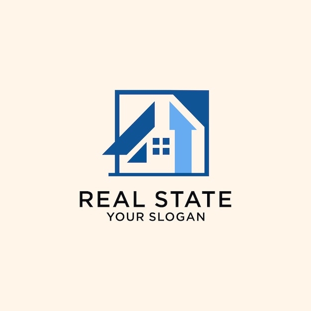 Realestate logo icon vector image