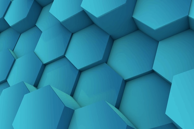 Realistic 3d geometric background