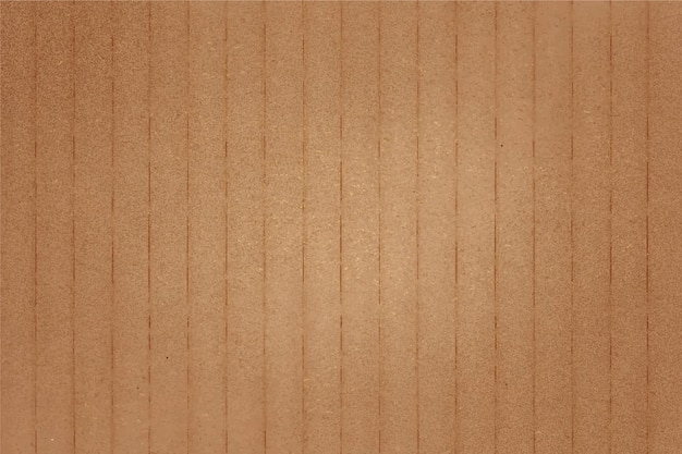 Realistic cardboard texture design