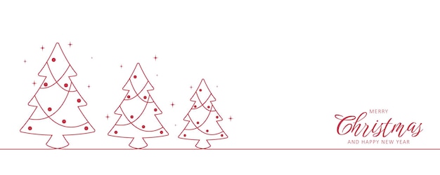 Realistic christmas background in flat design