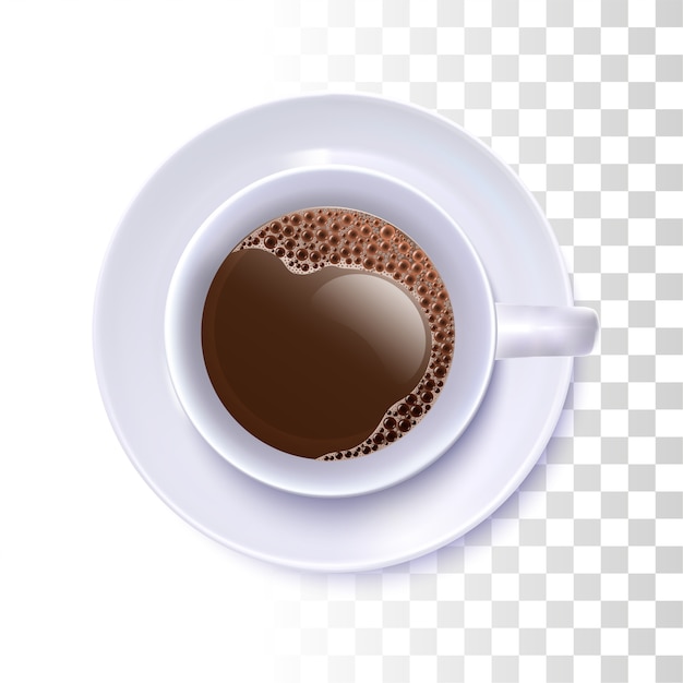 Realistic Coffee Cup