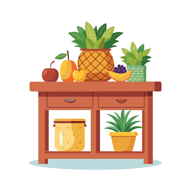 Realistic Fruits Vector Illustration Concepts