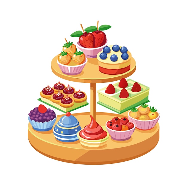 Vector realistic fruits vector illustration concepts