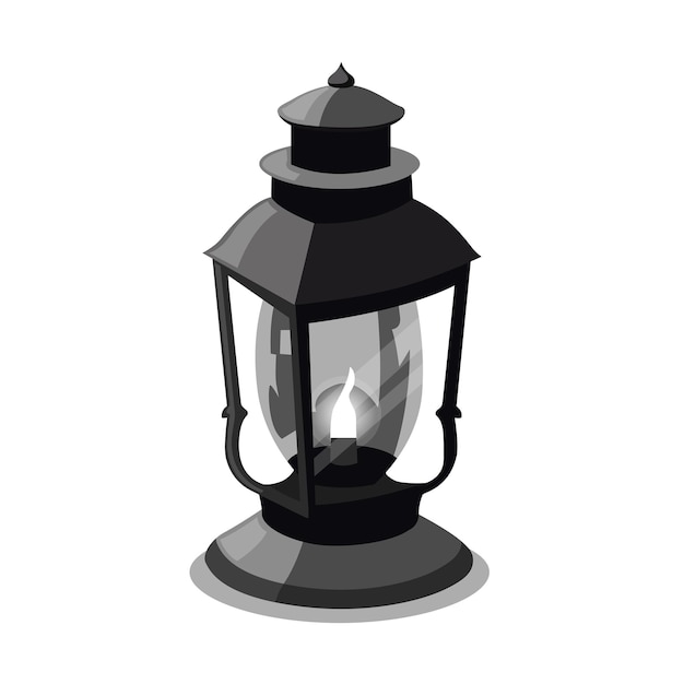 Realistic Islamic Lantern vector