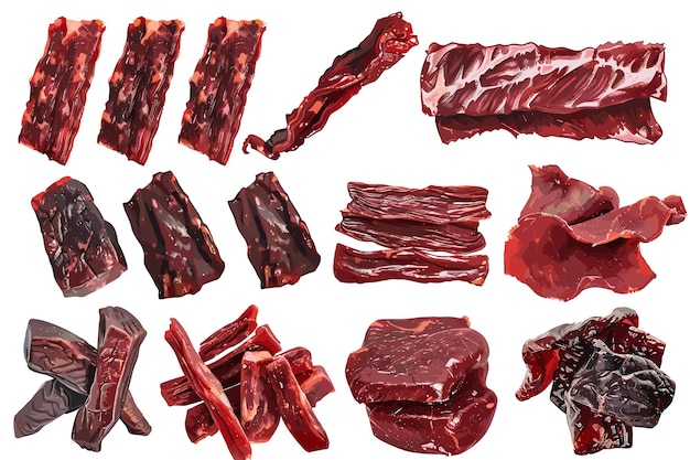 Vector realistic meat isolated on white background ready to apply to your design vector illustration