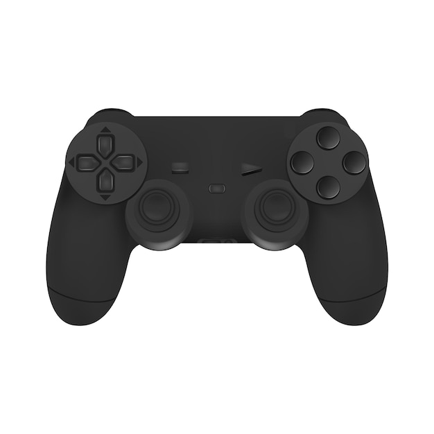 Realistic Mockup Modern Game Controllers Gamepad from the game console isolated on a white background Vector illustration