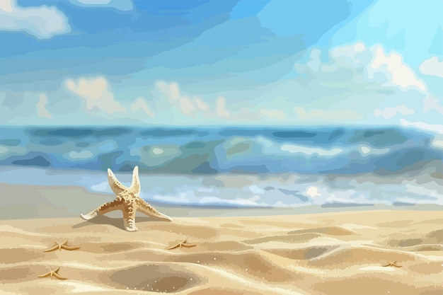 Vector realistic sand background vector illustration